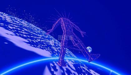 電力系統科技感